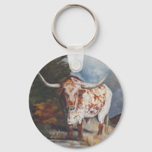 Porte-clés Lone Star Longhorn
