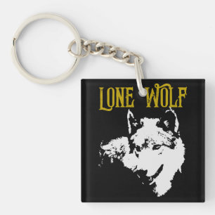 Porte-clés Lone Wolf Homme Sigma moderne minimaliste