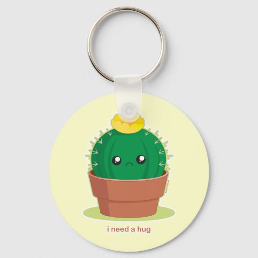 Porte-clés Lonely Cactus (Recto)