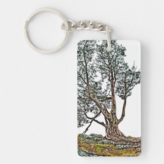 Porte-clés Lonely Cypress (Devant)