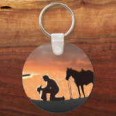 Porte-clés Lonesome Cowboy (Recto)