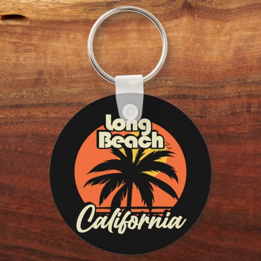 Porte-clés Long Beach California (Recto)
