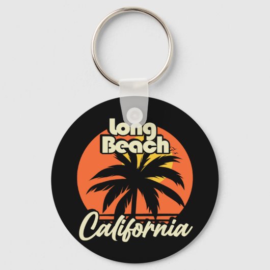 Porte-clés Long Beach California (Verso)