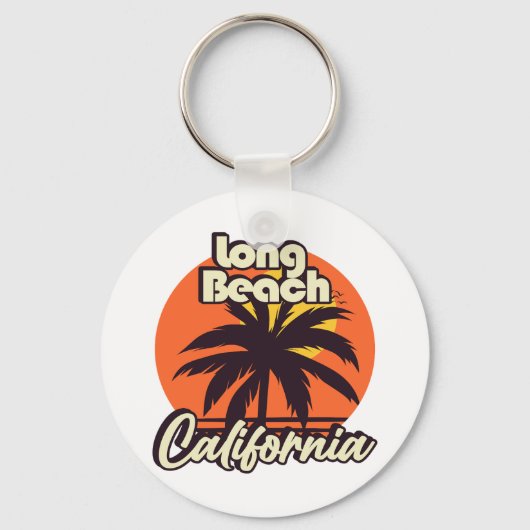 Porte-clés Long Beach California (Recto)