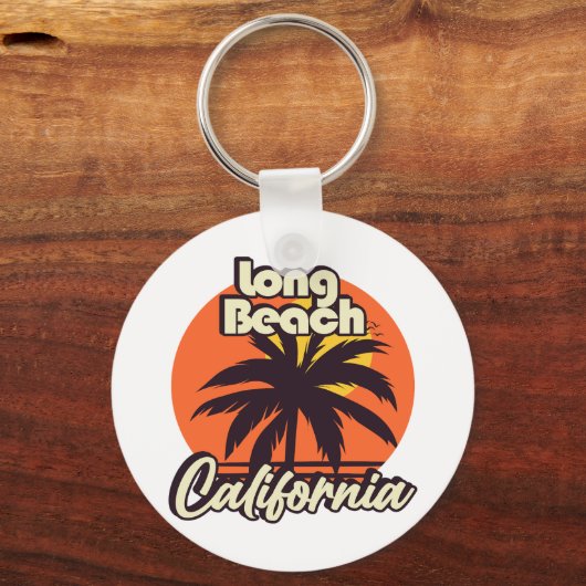 Porte-clés Long Beach California (Verso)