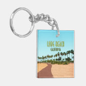 Porte-clés Long Beach California Shoreline Aquatic Park (Devant gauche)