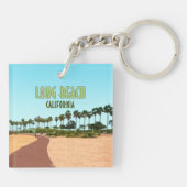 Porte-clés Long Beach California Shoreline Aquatic Park (Dos)