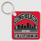 Porte-clés Long Beach, Californie (Recto)