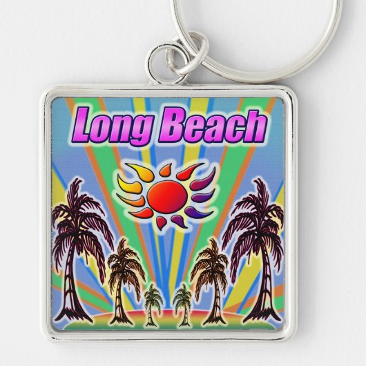 Porte-clés Long Beach Summer Love Porte - clé (Devant)