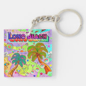 Porte-clés Long Beach Vacation Target Keychain (Dos)