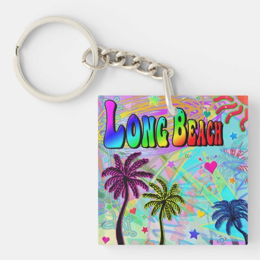 Porte-clés Long Beach Vivid Romance Porte - clé (Devant)
