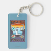 Porte-clés Long Beach, WashingtonTravel (Dos)