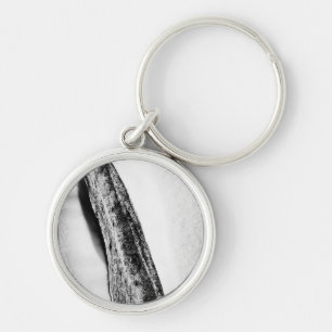 Porte-clés long dur froid solitaire