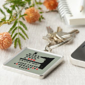 Porte-clés Long Nez Autres faits Porte - clé Premium Sq (Côté)