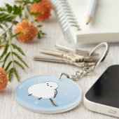 Porte-clés Long-tailed tit キーホルダー (Devant Droit)