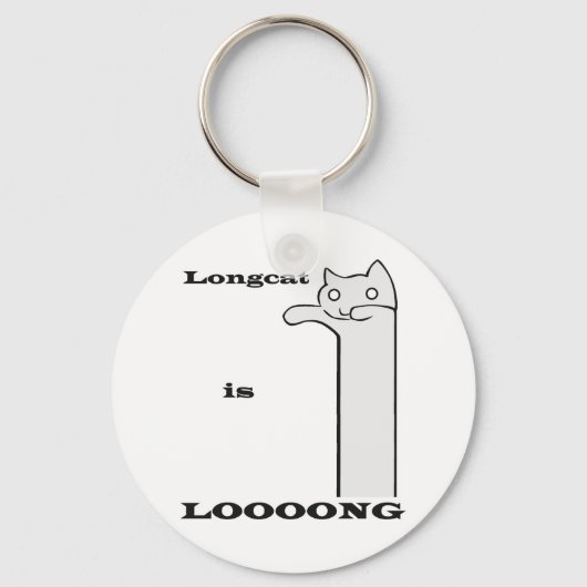 Porte-clés Longcat est long (Recto)
