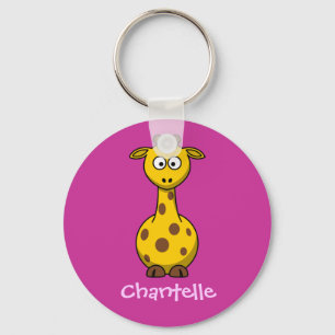 Porte-clés Longue girafe