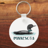 Porte-clés Loon du Minnesota (Recto)
