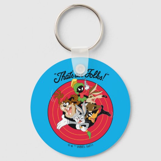 Porte-clés LOONEY TUNES™ "C'EST TOUS LES FOLKS™" Groupe Bulls (Recto)
