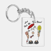 Porte-clés Lord Aidez-moi Je suis infirmière (Devant gauche)