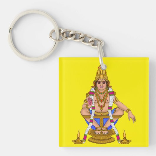 Porte-clés Lord Ayyappan (Devant)