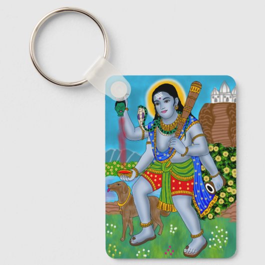 Porte-clés Lord Bhairava (Recto)