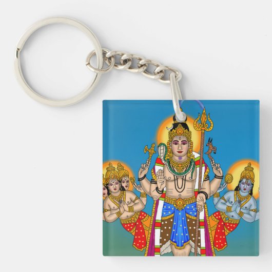 Porte-clés Lord Ekpada Shiva Keychain (Devant)