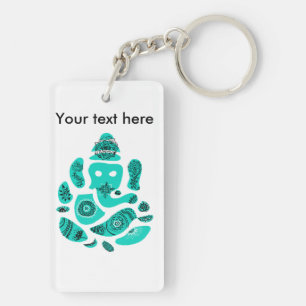 Porte-clés Lord Ganesh Elephant India Porte - clé