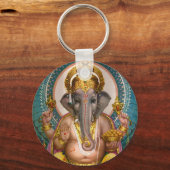 Porte-clés Lord Ganesh India Elephant dieu hindou (Recto)