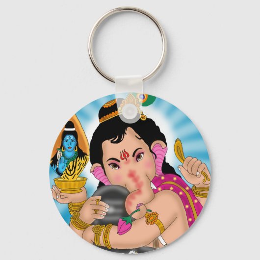 Porte-clés Lord Ganesha (Recto)