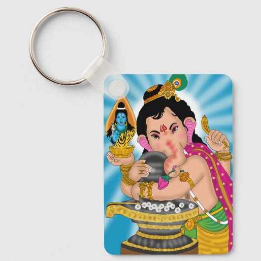 Porte-clés Lord Ganesha (Recto)
