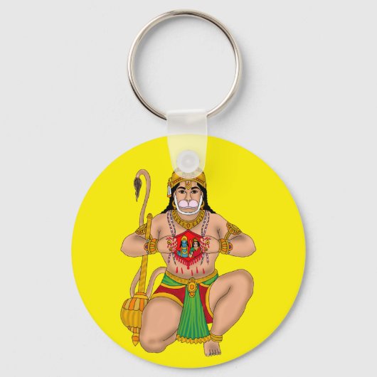 Porte-clés Lord Hanuman (Recto)
