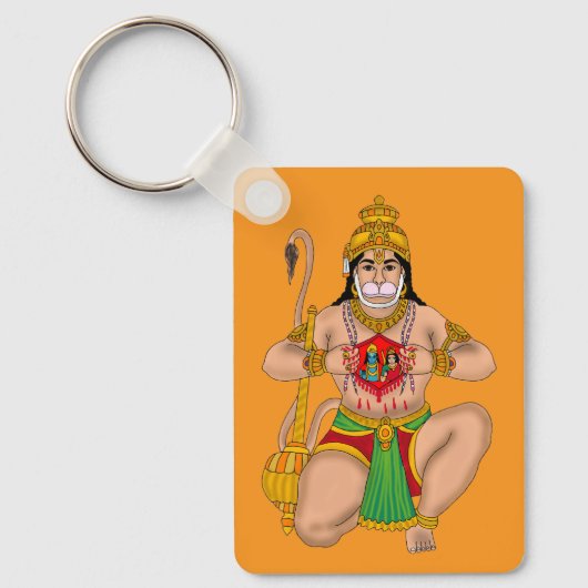 Porte-clés Lord Hanuman (Recto)