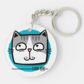 Porte-clés Lord Kiki le chat  (Dos)
