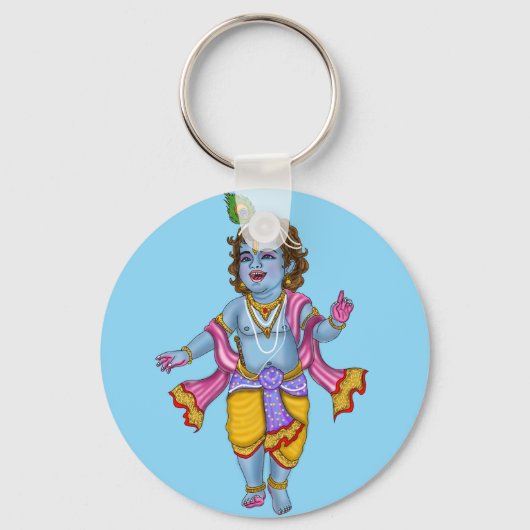 Porte-clés Lord Krishna (Recto)