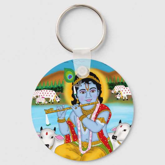 Porte-clés Lord Krishna (Recto)