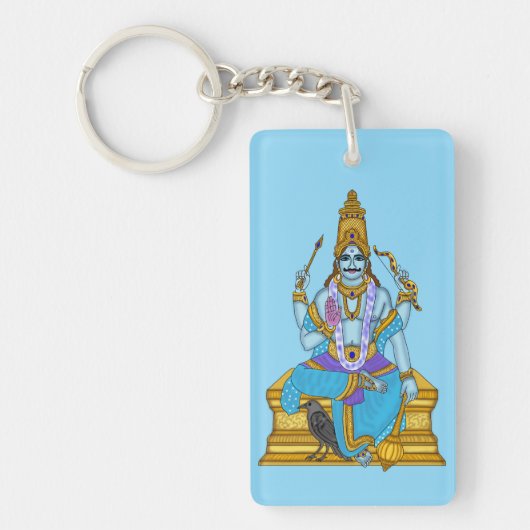 Porte-clés Lord Shani Dev (Devant)