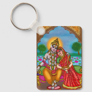 Porte-clés Lord Vitthal Rukmini