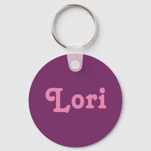 Porte-clés Lori (Recto)