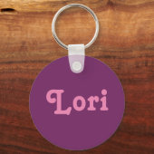Porte-clés Lori (Recto)