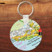 Porte-clés Los Angeles, Californie (Recto)