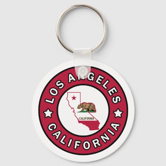 Porte-clés Los Angeles Californie (Recto)