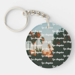 Porte-clés Los Angeles, West Hollywood Voyage Souvenir