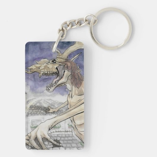 Porte-clés L'os Wendigo (Dos)