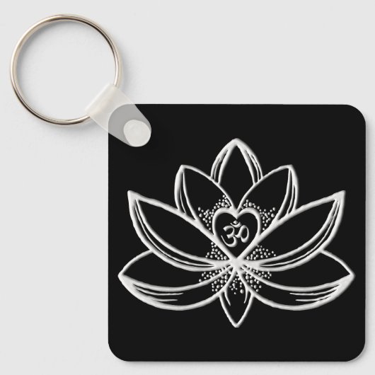 Porte-clés Lotus d'argent (Recto)