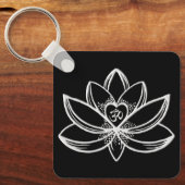 Porte-clés Lotus d'argent (Recto)