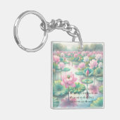 Porte-clés Lotus Flowers & Citation (Devant gauche)