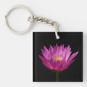 Porte-clés Lotus Nymphéa Pourpre
