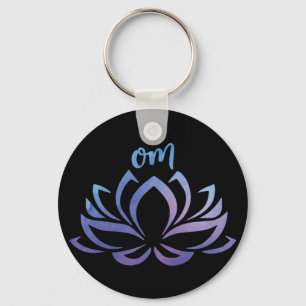 Porte-clés Lotus Om Purple Porte - clé