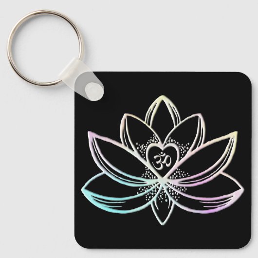 Porte-clés Lotus Pastel (Recto)